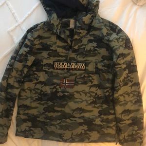 Napapijri windbreaker jacket -Camo
